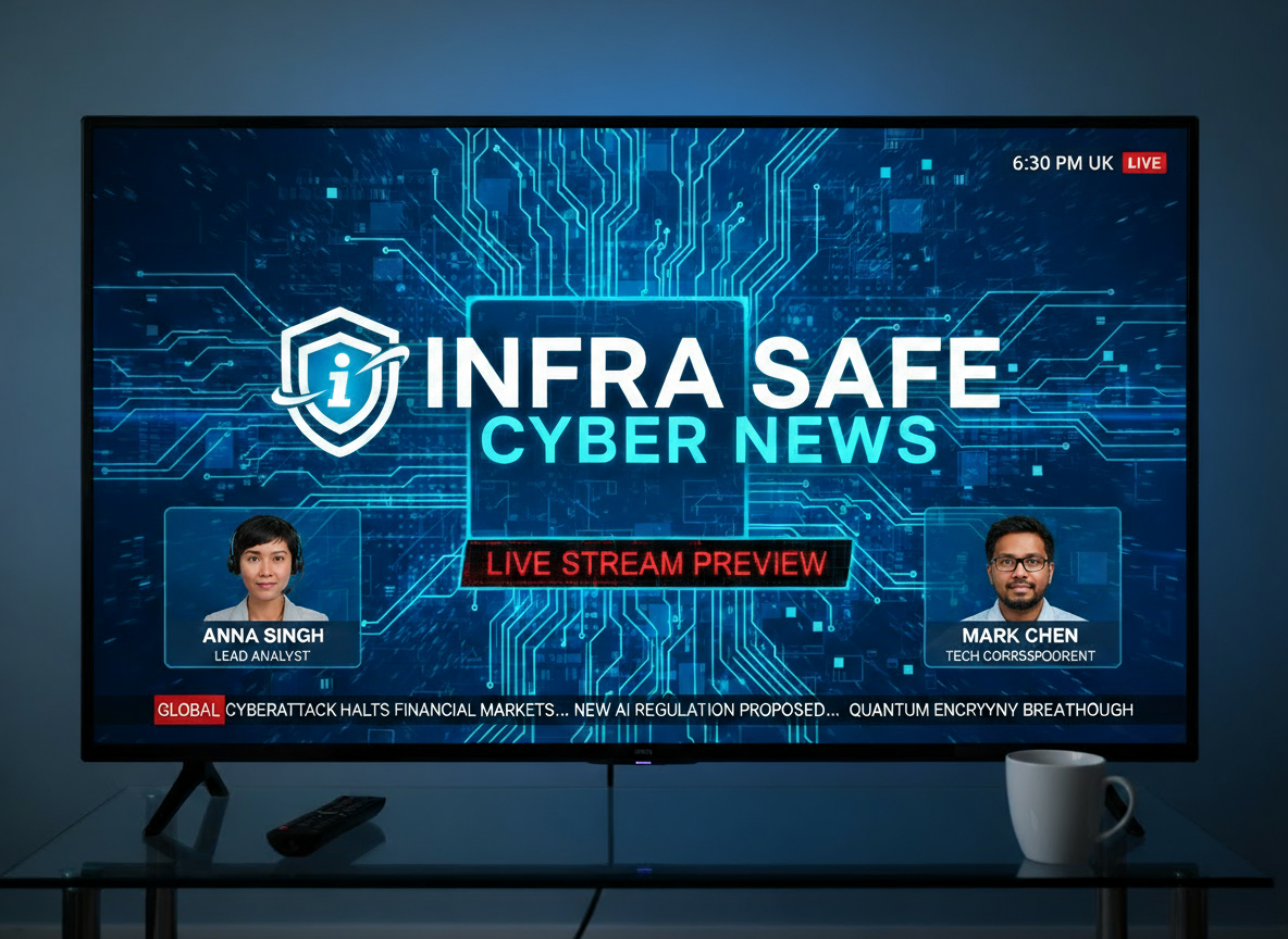 InfraSafe Cyber News Channel stream preview